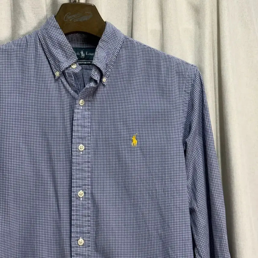 [BUNJANG] Polo Ralph Lauren Gingham Check Custom Fit Shirt / 폴로 랄프로렌 깅엄 체크 셔츠 커스텀핏 95