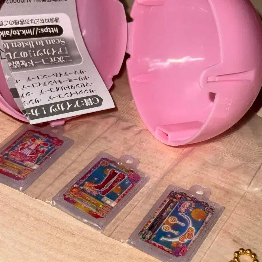[BUNJANG] Aikatsu! Card Gacha Keychain Set / 아이엠스타 아이카츠 카드 가챠 키링