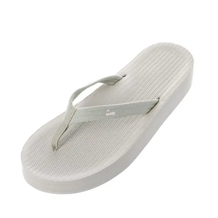 [BUNJANG] Platform Flip-Flop Sandals (Sea Salt) / us8/9, 245-250) 인도솔 플랫폼 플립플랍 쪼리 sea salt