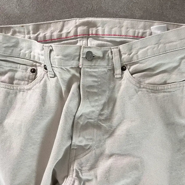[BUNJANG] Ordinary Fits 32 Japan White Ankle Denim / Ordinary fits 오디너리 핏츠 32 Japan