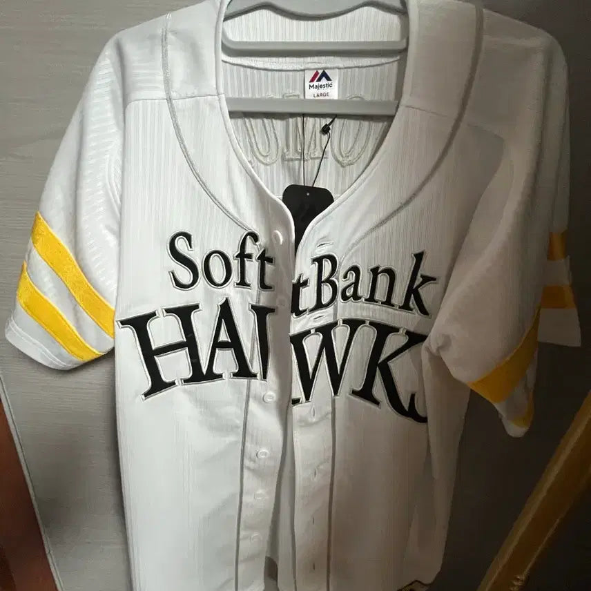 [BUNJANG] SoftBank Hawks Baseball Uniform / 소프트뱅크 호크스 야구 유니폼