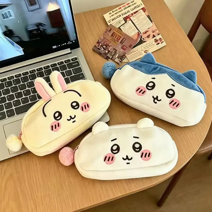 [BUNJANG] Cheeikawa Usagi Hachiwara Pouch Pencil Case / 치이카와 파우치 필통 먼작귀 우사기 하치와레