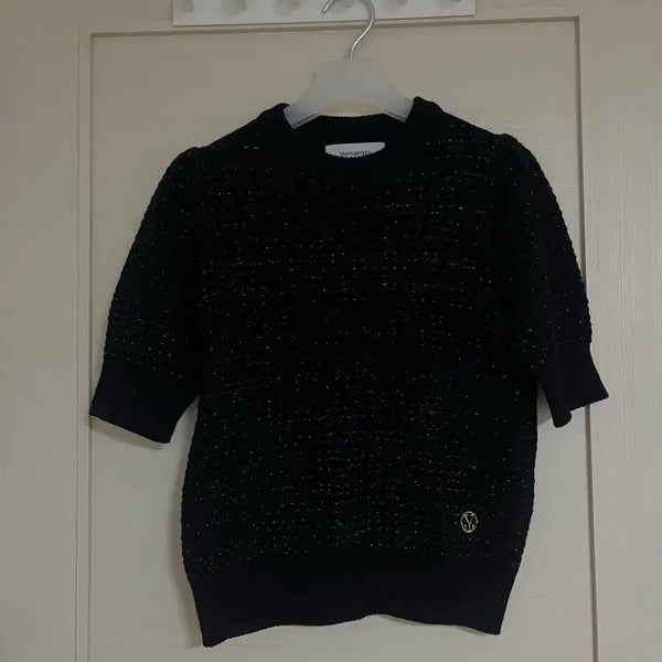 [BUNJANG] Yan13 Short Sleeve Knit T-shirt / 얀13 반팔니트