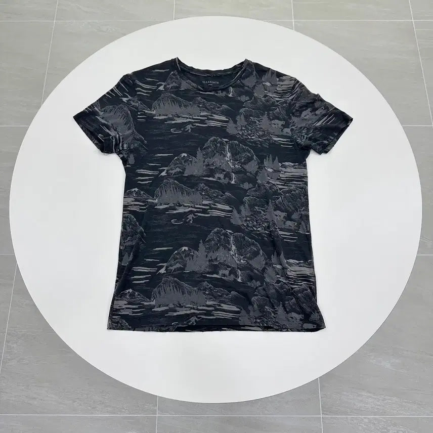 [BUNJANG] All Saints Crewneck Vintage T-Shirt XS / All Saints 올세인츠 크루 빈티지 반팔 xs 한국 95