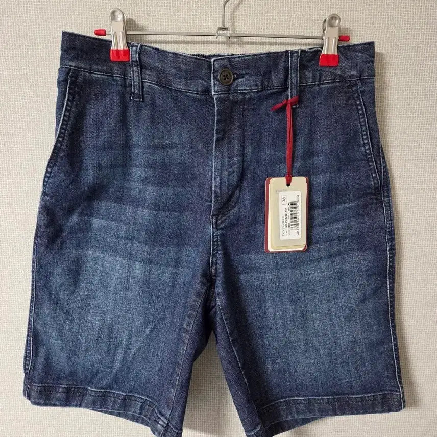 [BUNJANG] Henry Cotton Indigo Denim Half Pants Size 30 / 헨리코튼 데님 하프 팬츠 30 (초A급)