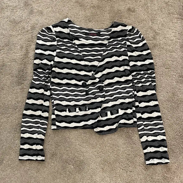 [BUNJANG] Girls Holic Leopard Vintage Cardigan / girls holic 레오파드 빈티지 가디건