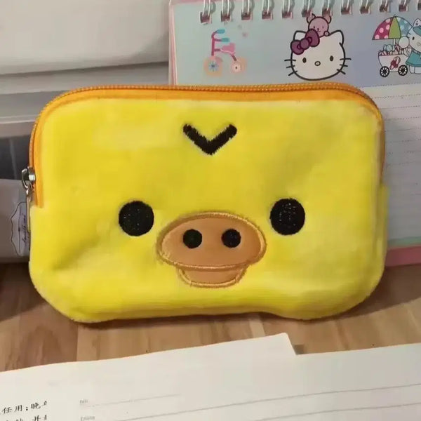 [BUNJANG] San-X Kiiroitori Pouch / 키이로이토리 필통 파우치 리락쿠마