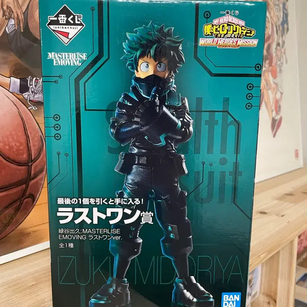 [BUNJANG] My Hero Academia Ichiban Kuji World Heroes' Mission Izuku Midoriya Figure (A Prize, Last One Ver.) / (미개봉) 히로아카 이치방쿠지 A상 월드 히어로즈 미션 미도리야 피규어