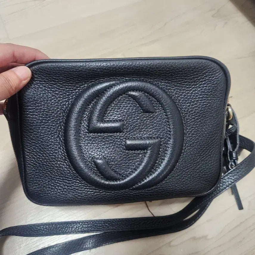[BUNJANG] Gucci Soho Chain Bag Black Pebble Leather / 구찌 소호 체인백 블랙