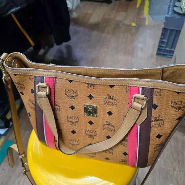 [BUNJANG] MCM Leather Tote Bag / MCM