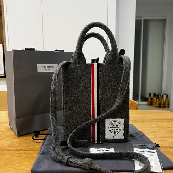 [BUNJANG] Thom Browne Limited Edition Mini Tote Bag / 톰브라운 한정판 미니 토트백