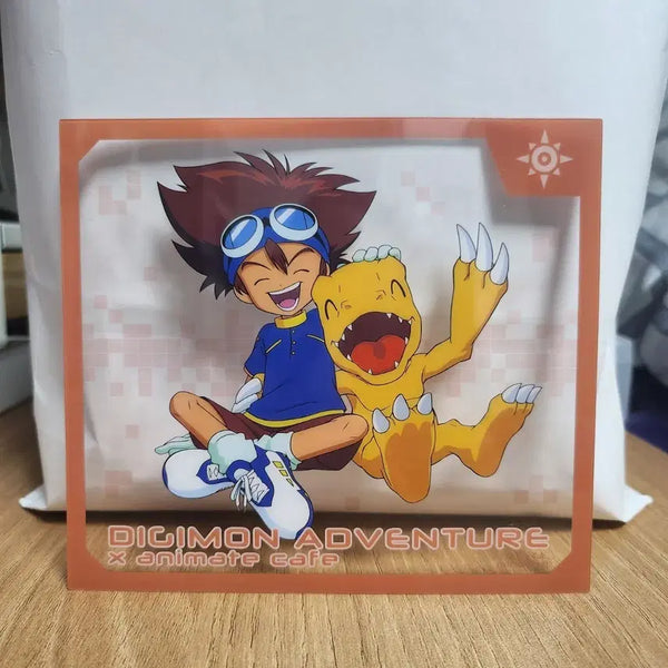 [BUNJANG] Digimon Animate Cafe 50,000 KRW Purchase Bonus Clear Card (Tai & Agumon) / 디지몬 애니메이트카페 5만원 특전 클리어카드 (태일이&아구몬)