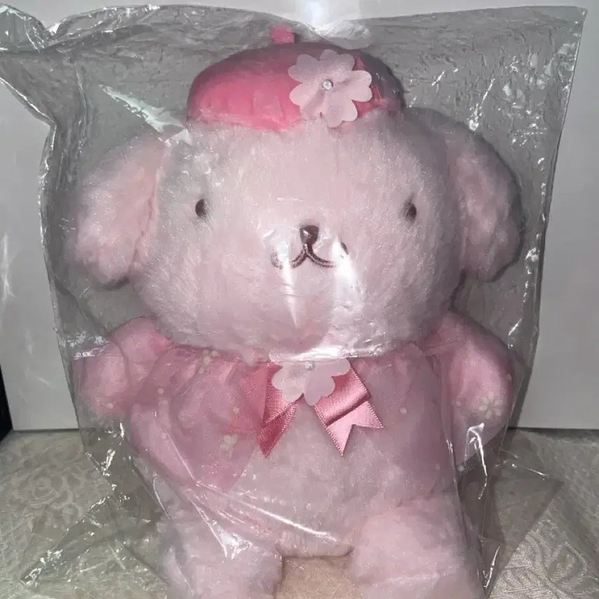 [BUNJANG] Pompompurin 2024 Cherry Blossom Sakura Plush / 폼폼푸린 2024년 벚꽃 사쿠라 누이