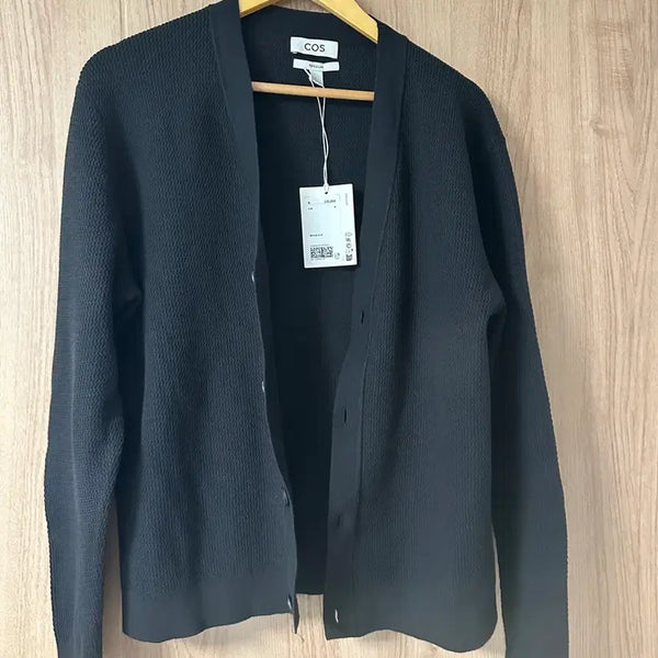 [BUNJANG] COS Black Cardigan - Medium / COS 코스 블랙 가디건 M 새상품