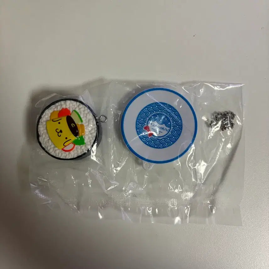 [BUNJANG] Pompocorin Gimbap Keyring / 폼포코린 김밥 키링