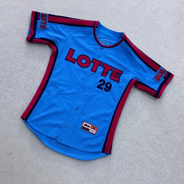 [BUNJANG] Lotte Giants Yoon Hak-gil Baseball Jersey / 90 롯데자이언츠 윤학길 유니폼 반팔 티셔츠 0619E2