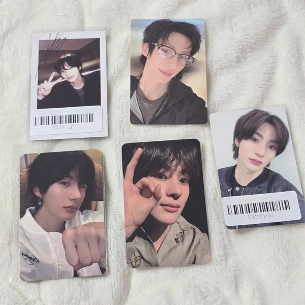 [BUNJANG] RIIZE Anton "Meongryongi" Yeongtong Photocard 5-Set / 5장 세트) 라이즈 앤톤 영통 포카 멍룡이 이찬영