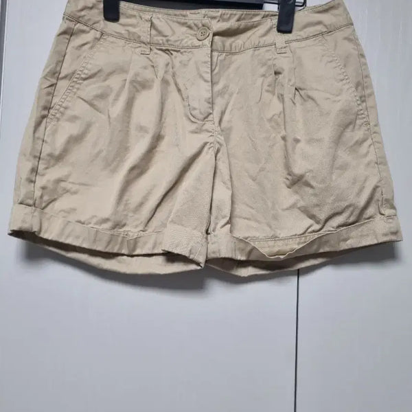 [BUNJANG] Giordano Beige Cotton Shorts / 지오다노 베이지색 면 반바지