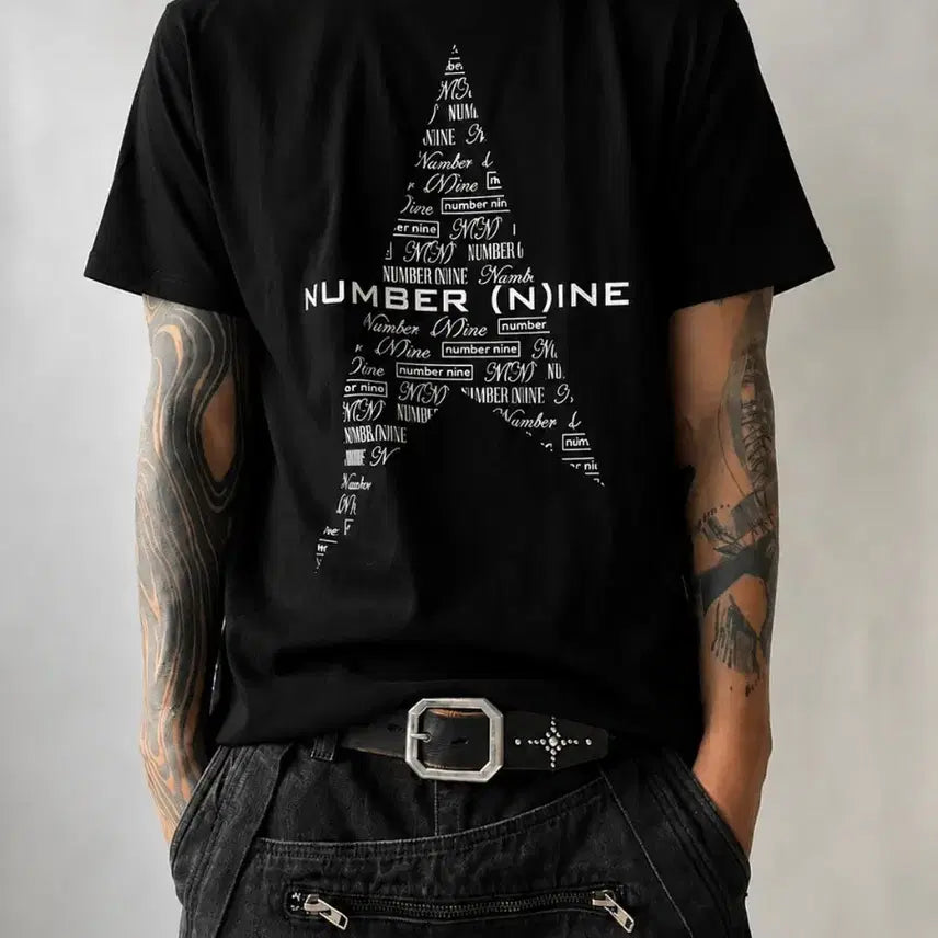[BUNJANG] Number Nine x Marlboro Star Graphic T-Shirt / 넘버나인 x 말보로 스타 티셔츠