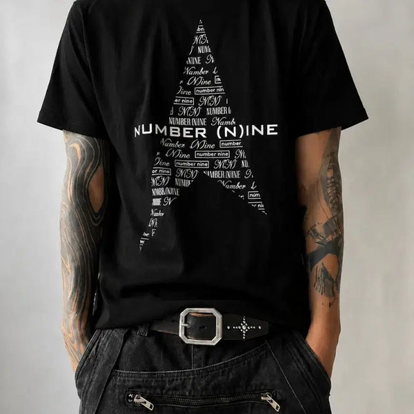 [BUNJANG] Number Nine x Marlboro Star Graphic T-Shirt / 넘버나인 x 말보로 스타 티셔츠