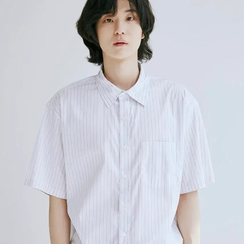 [BUNJANG] Union Blue Sunday Shirt Violet M / 유니온블루 선데이셔츠 바이올렛 M