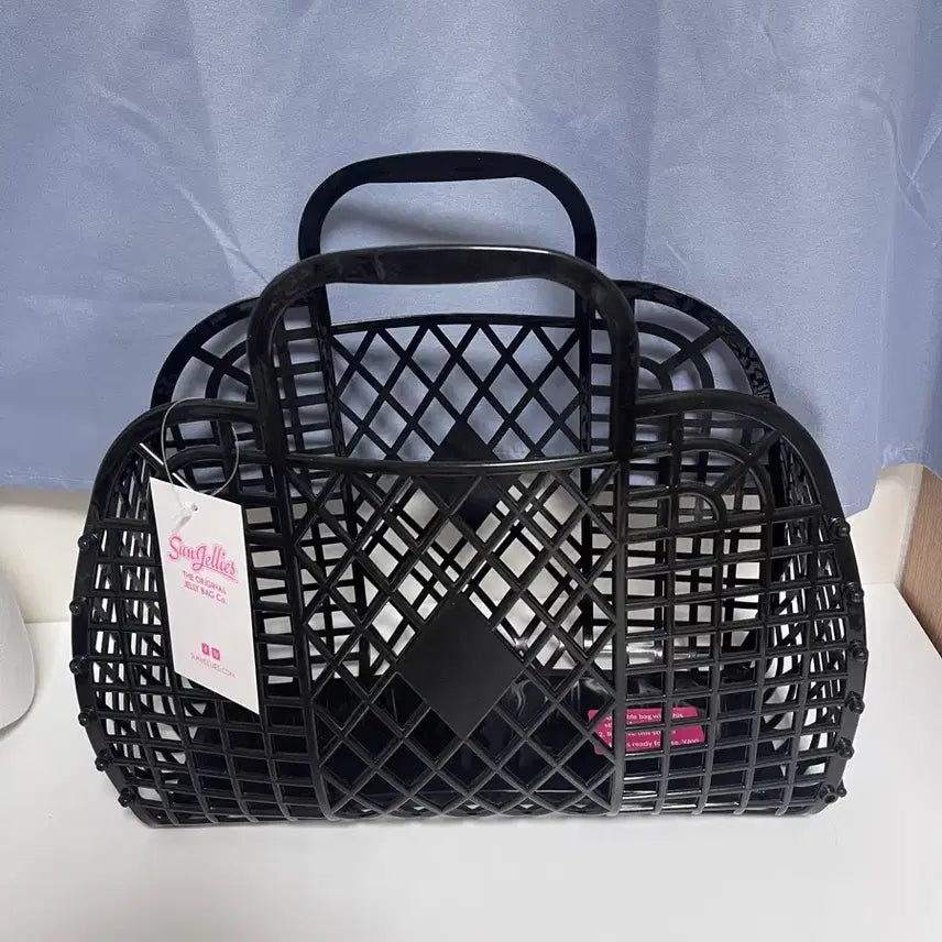 [BUNJANG] Sun Jelly Bag Large Black / 썬젤리백 라지 블랙(품절칼라)