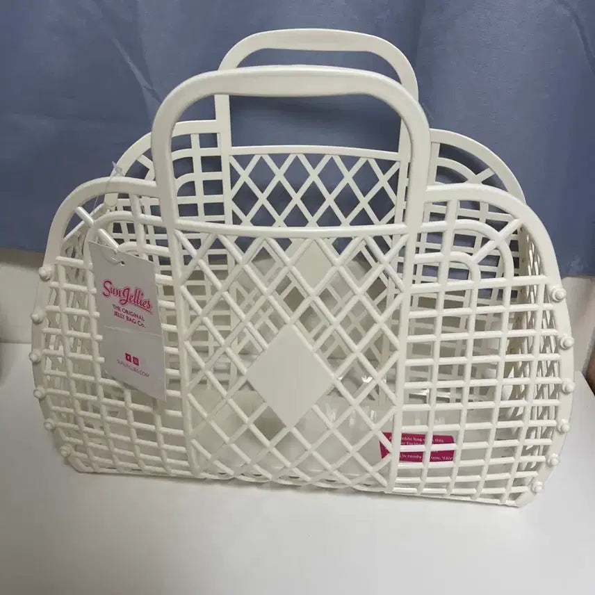 [BUNJANG] Sun Jelly Bag Large Cream / 썬젤리백 라지 크림(품절칼라)
