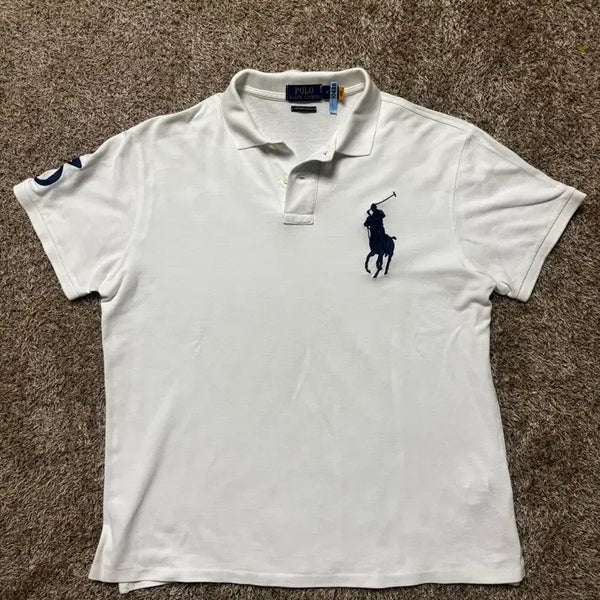 [BUNJANG] Polo Ralph Lauren Big Pony Slim Fit Polo Shirt / 폴로 랄프로렌 빅포니 슬림핏 카라티