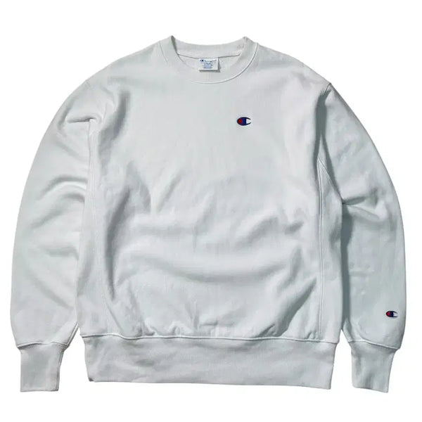 [BUNJANG] Champion Reverse Weave Sweatshirt White / 챔피온 리버스위브 맨투맨