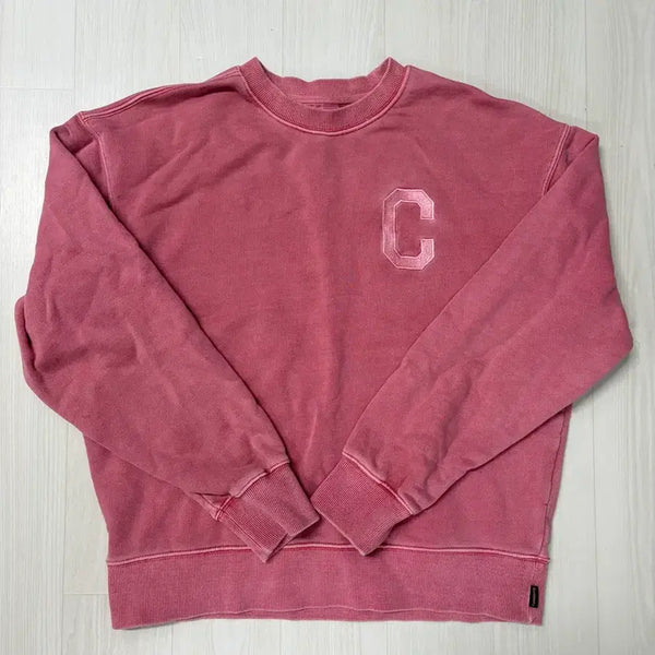[BUNJANG] Covernat Pink Sweatshirt WS Size / 커버낫 핑크 맨투맨 WS 사이즈