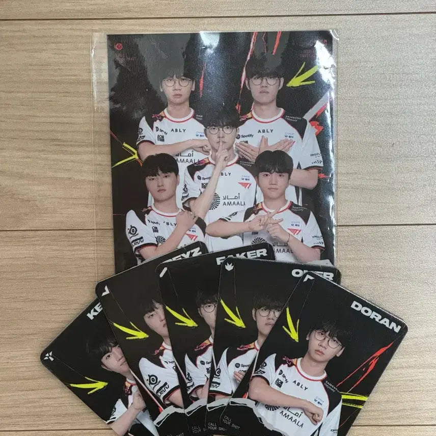 [BUNJANG] T1 Photocard Set MSI Booth Reward / <msi부스보상리워드> T1 포토카드 세트