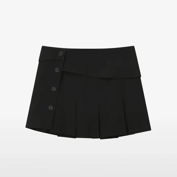 [BUNJANG] MiseKi Seoul Pleats Wrap Mini Skirt Black / 미세키서울 Pleats wrap mini skirt BLACK 2