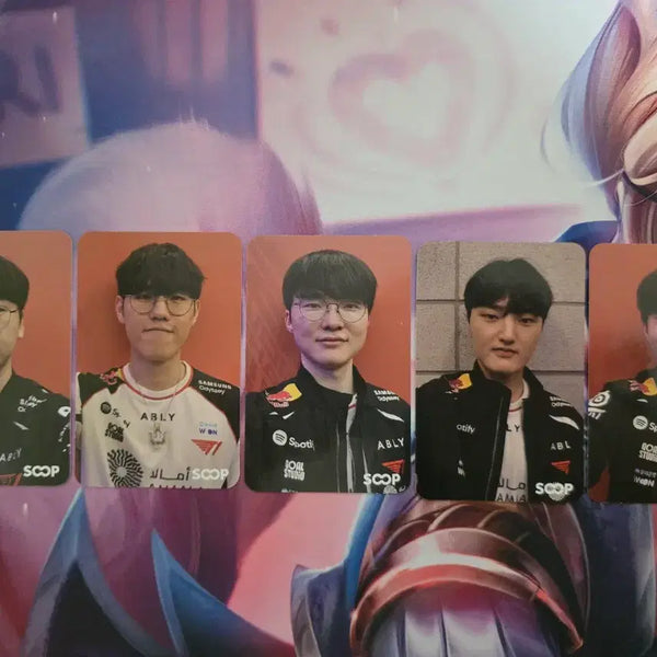 [BUNJANG] T1 Faker Photocard Bundle / [MSI 대전 팬페스타] T1 티원 SOOP 포토카드 풀세트