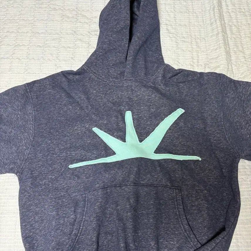 [BUNJANG] Sunlove Navy Hoodie L / 썬러브 네이비 후드티 L