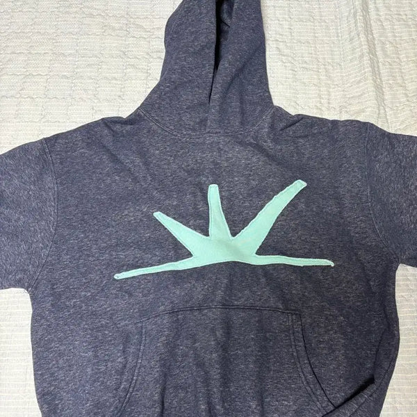 [BUNJANG] Sunlove Navy Hoodie L / 썬러브 네이비 후드티 L
