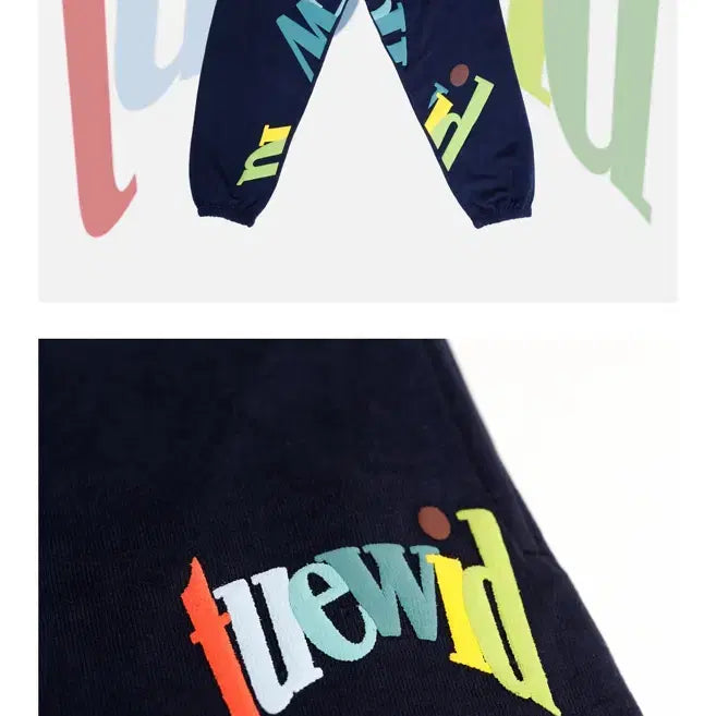 [BUNJANG] Tuewid Day Gello Sweatpants Navy / 투위드 스웻팬츠 Tuewid day Gello sweatpants