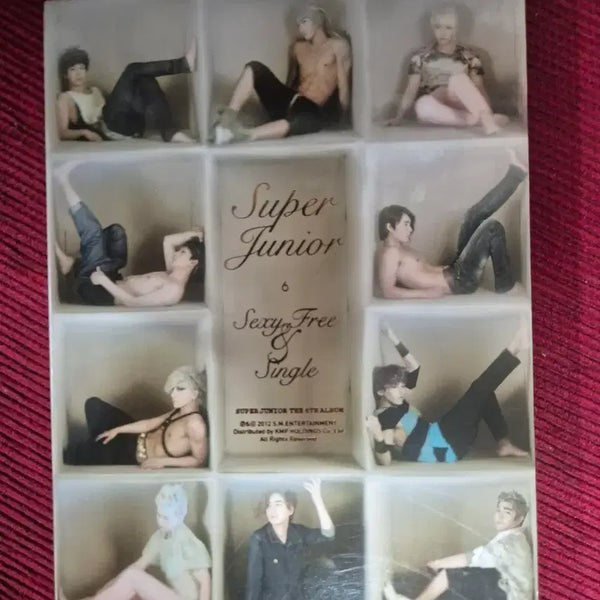 [BUNJANG] Super Junior Sexy, Free & Single Autographed Album / 슈퍼주니어 Sexy, Free & Single 친필사인반