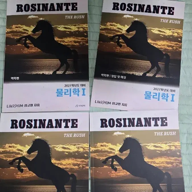 [BUNJANG] SidaeInjae Shim Gyu-won T Rosinante Physics 1 Mechanics/Non-Mechanics Set / 시대인재 심규원T 로시난테 물리학1 역학/비역학 세트