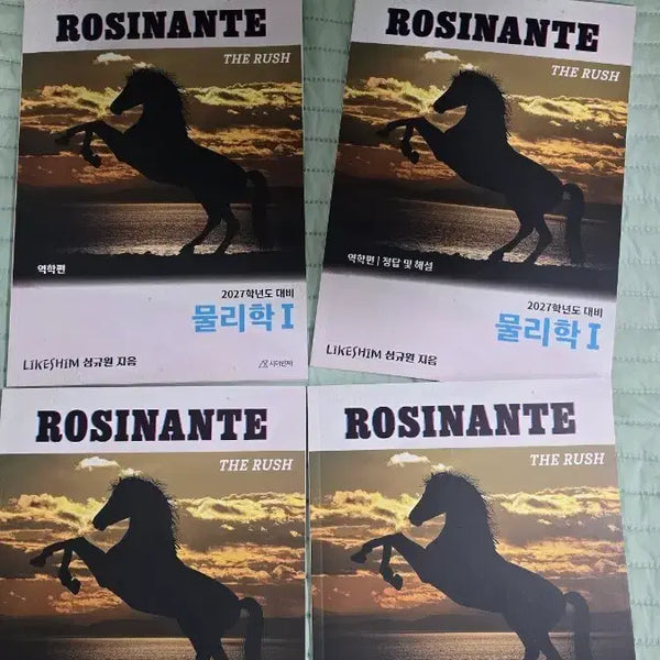 [BUNJANG] SidaeInjae Shim Gyu-won T Rosinante Physics 1 Mechanics/Non-Mechanics Set / 시대인재 심규원T 로시난테 물리학1 역학/비역학 세트
