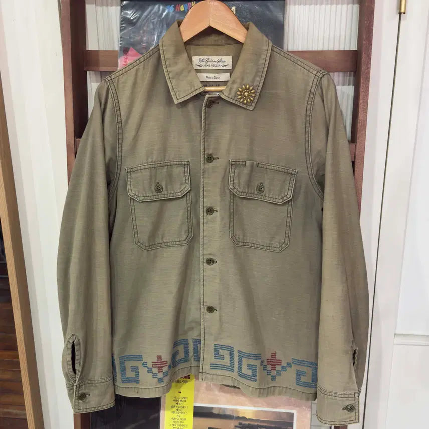 [BUNJANG] Remi Relief Navajo Military Shirt / 레미 릴리프 나바호 밀리터리 셔츠