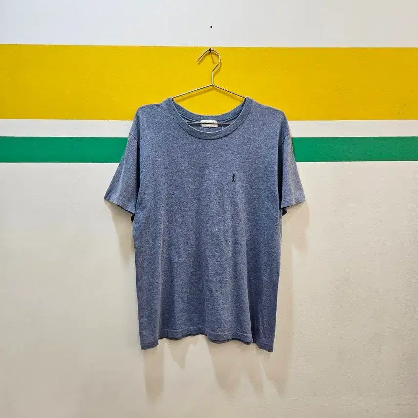 [BUNJANG] Saint Laurent Logo T-Shirt / 입생로랑 로고 반팔 티셔츠