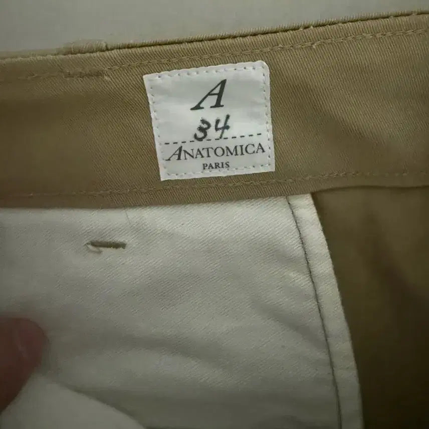 [BUNJANG] Anatomica Chino 2 Beige 34 Pants / 아나토미카 치노2 베이지 34사이즈