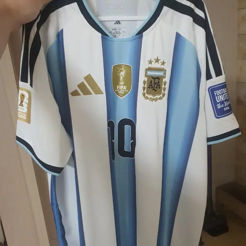 [BUNJANG] Adidas Argentina 2026 World Cup Replica Lionel Messi Jersey / 2026 월드컵 아디다스 아르헨티나 정품 메시 유니폼 판매합니다!!
