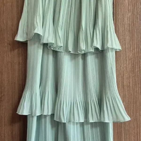 [BUNJANG] Pleated Midi Dress / 플리츠 원피스