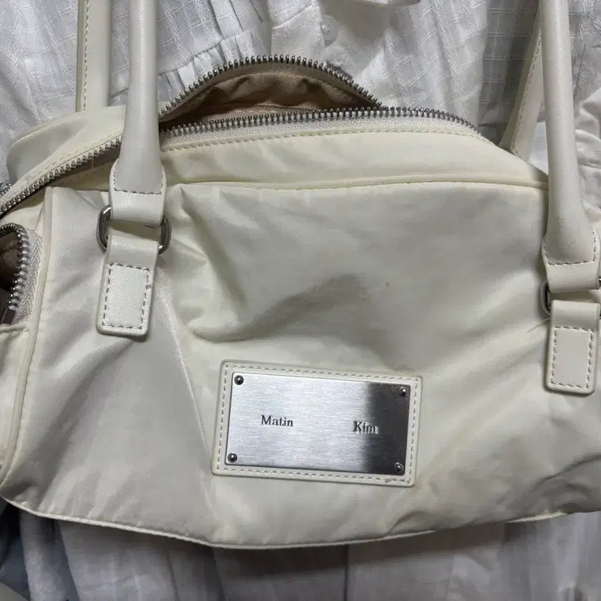 [BUNJANG] Matin Kim Nylon Boston Bag / 마뗑킴 나일론 보스턴 가방