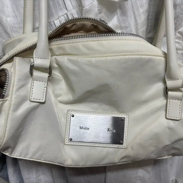 [BUNJANG] Matin Kim Nylon Boston Bag / 마뗑킴 나일론 보스턴 가방