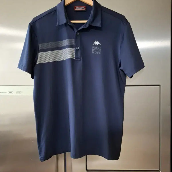 [BUNJANG] Kappa Men's Polo Shirt Navy / 카파 카라티 남성용 네이비