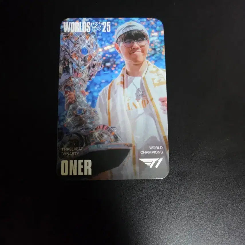 [BUNJANG] T1 Worlds 2025 Championship Oner Photocard / T1 월즈25 우승 기념 포토카드 ONER