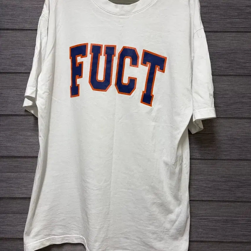 [BUNJANG] FUCT OG Logo T-Shirt White / L) FUCT 퍽트 og logo white