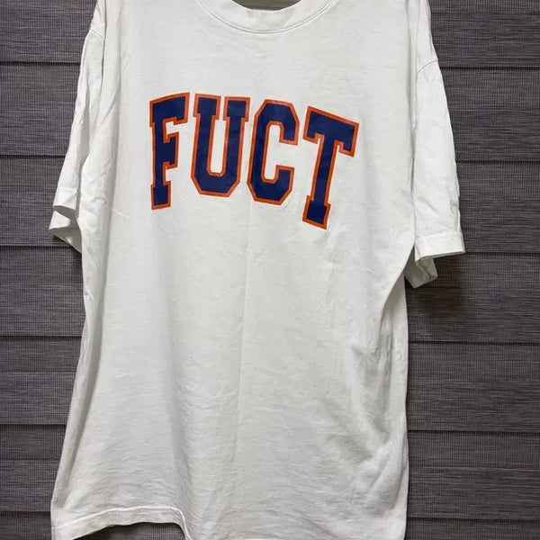 [BUNJANG] FUCT OG Logo T-Shirt White / L) FUCT 퍽트 og logo white